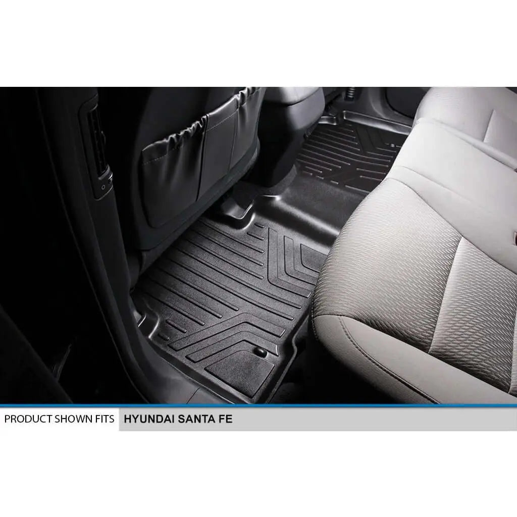 SMARTLINER Custom Fit Floor Liners For 2013-18 Santa Fe with 3rd Row Seat / 2019 Santa Fe XL Smartliner USA