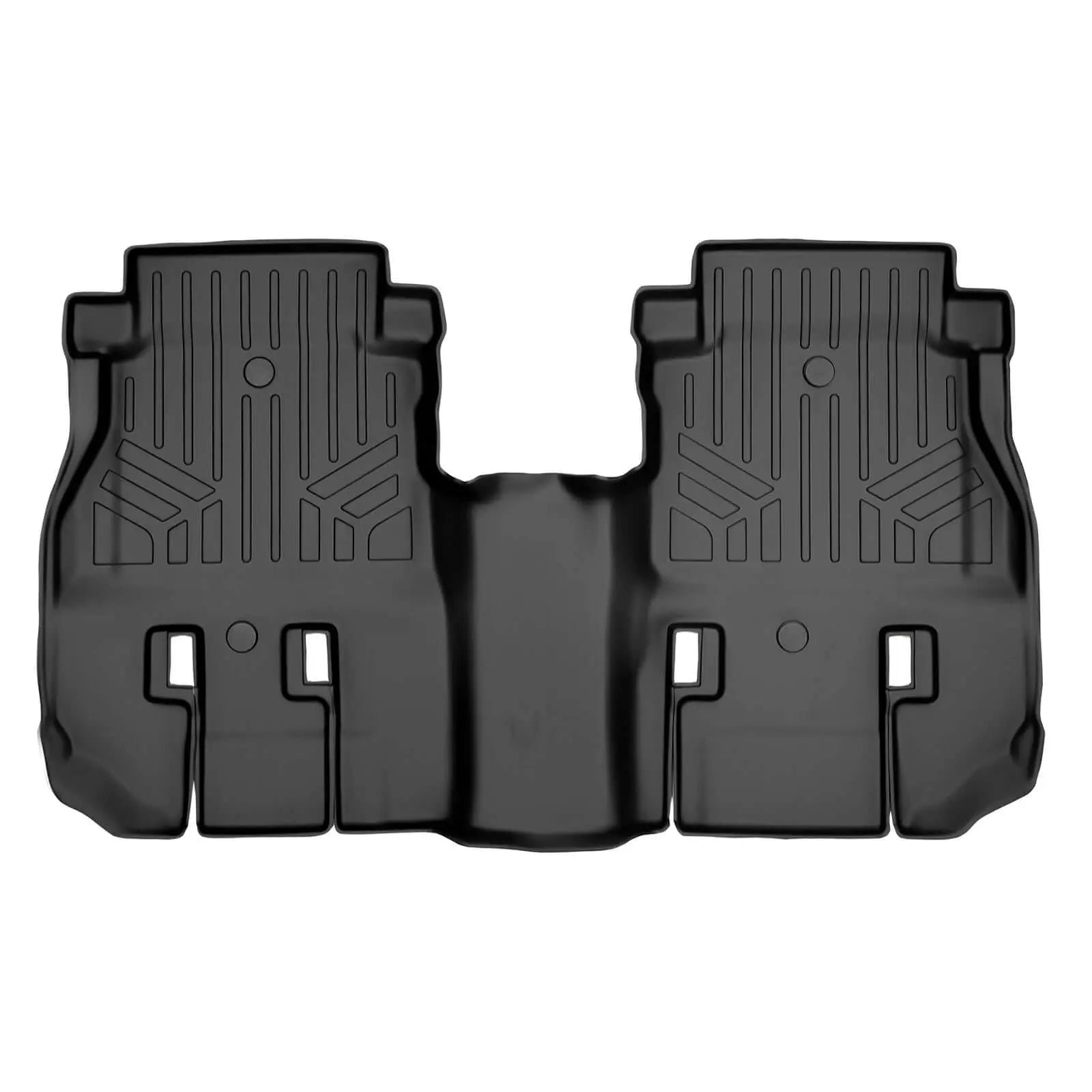SMARTLINER Custom Fit Floor Liners For 18-24 Wrangler JL Unlimited (with Sub and No Flat Load Floor) Smartliner USA
