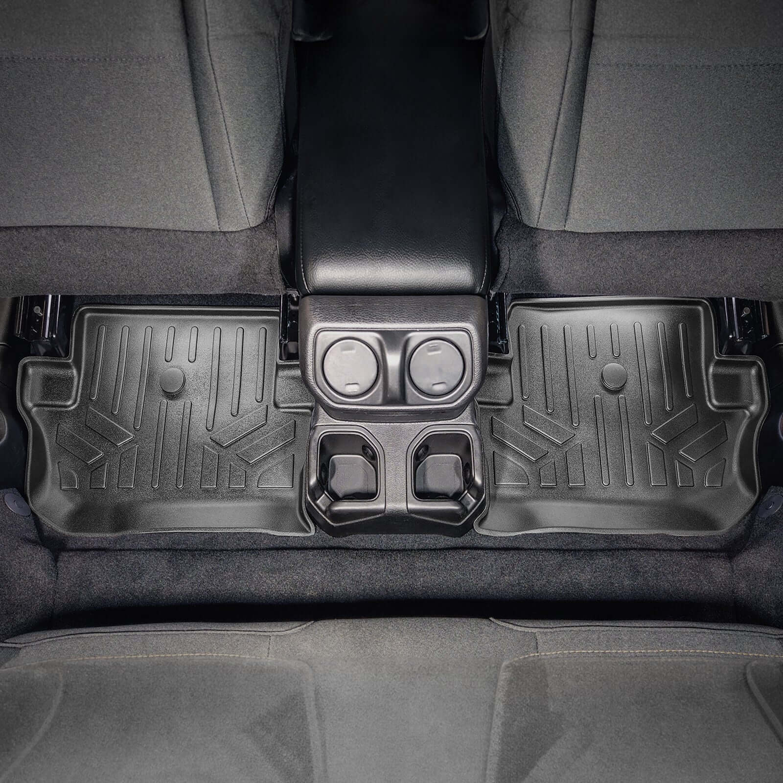 SMARTLINER Custom Fit Floor Liners For 2018-2025 Jeep Wrangler 2-Door (JL New Body Style - not JK) Smartliner USA