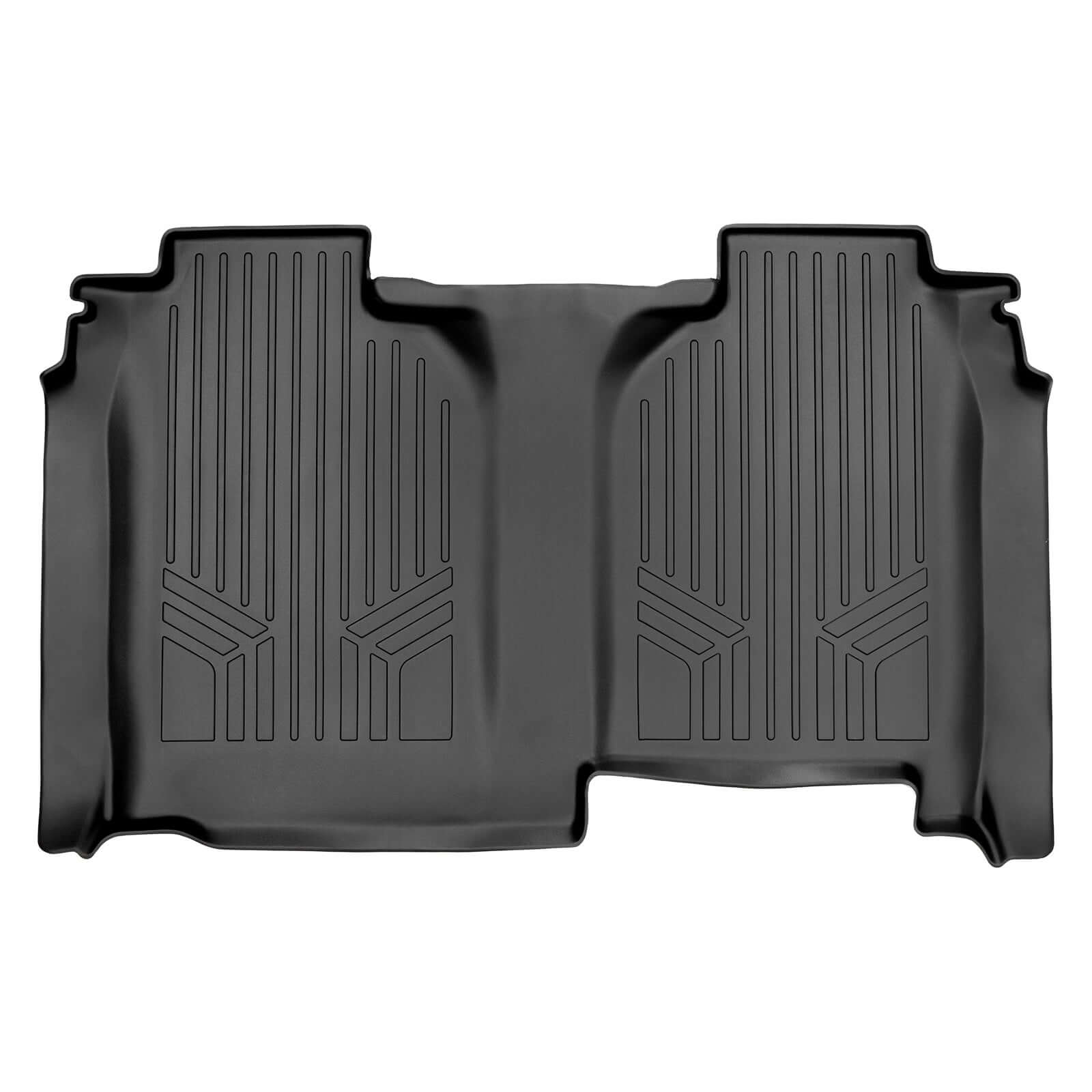 Smartliner USA SmartCoverage™ Floor Liners For 2019-2026 Silverado/Sierra 1500 Crew Cab (1st Row Bucket), package contents
