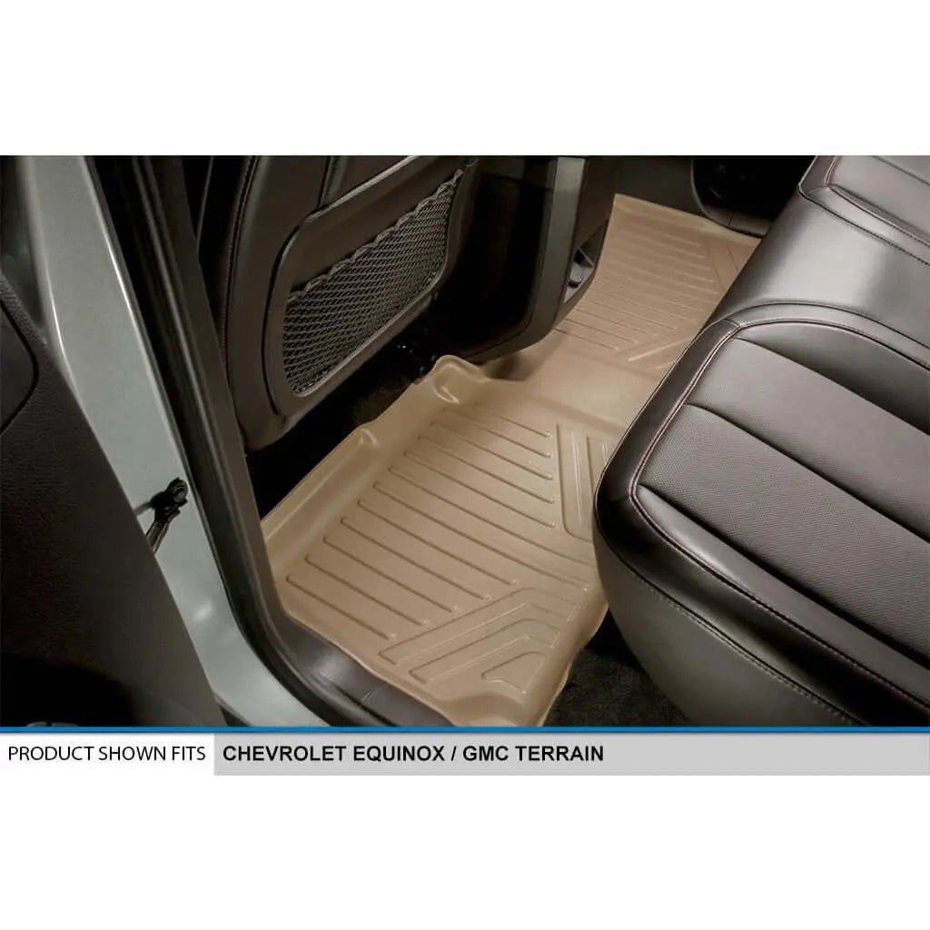 Smart Trim™ Custom Fit Floor Liners For 2010-2011 Equinox / Terrain (Dual Front Floor Hooks) Smartliner USA