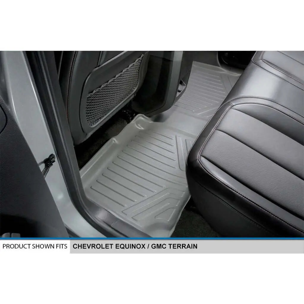Smart Trim™ Custom Fit Floor Liners For 2010-2011 Equinox / Terrain (Dual Front Floor Hooks) Smartliner USA