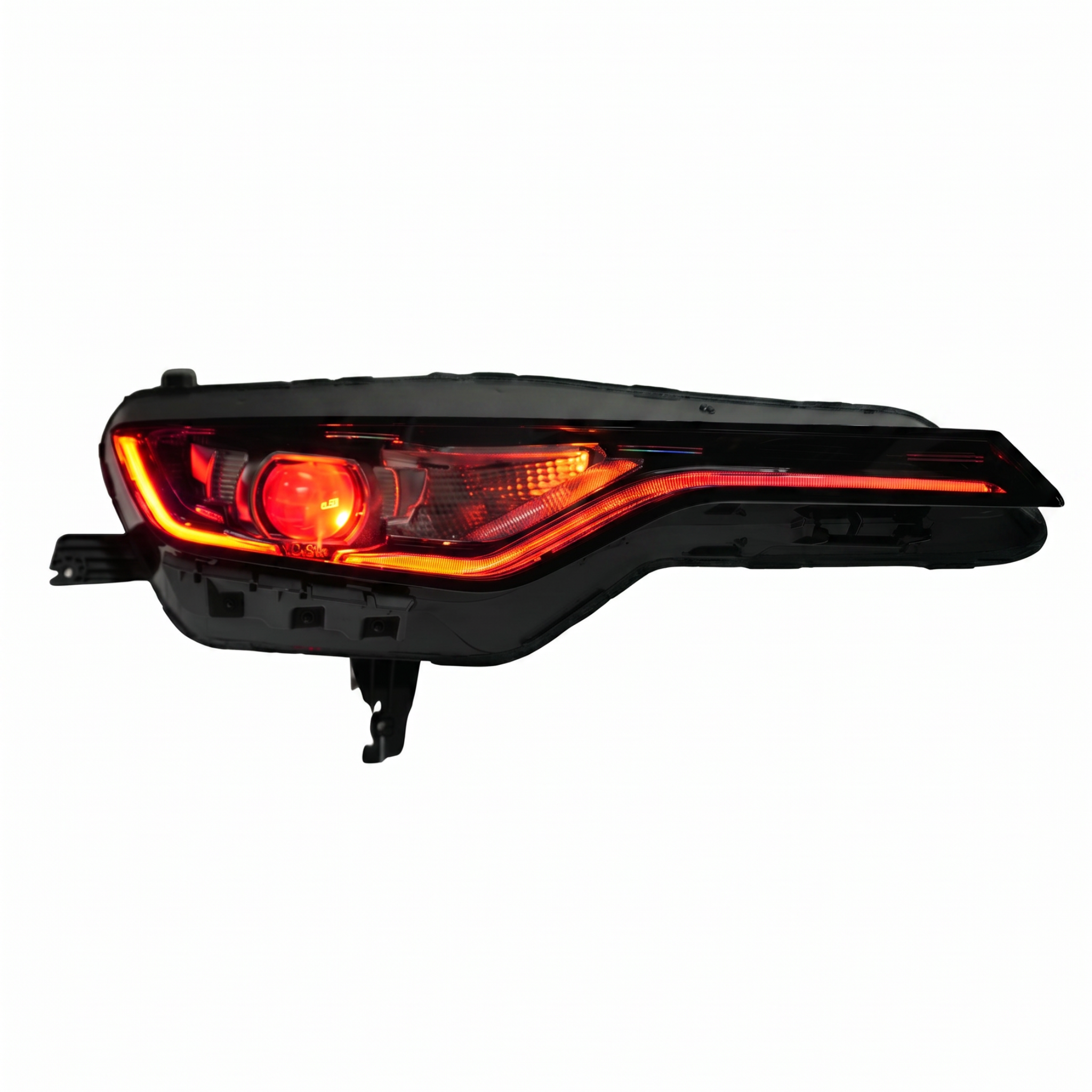 Chevrolet Camaro RS/SS RGBWA DRL boards with demon eye LED design, part of RGB Halo Kits for 2019-2024 models.