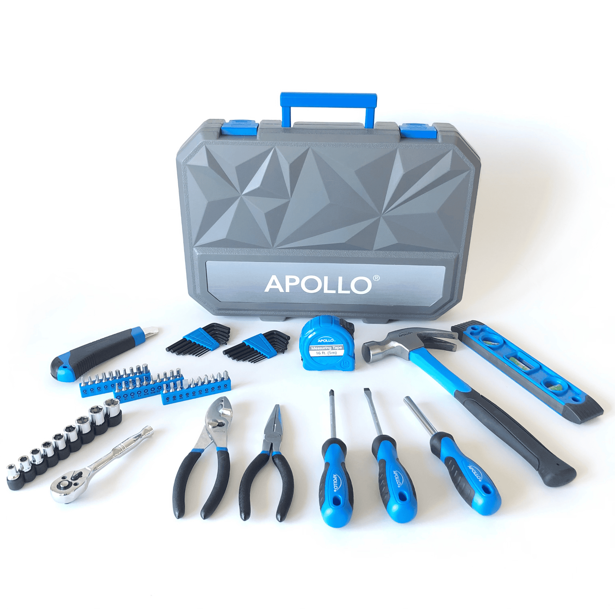 65 Piece Household and Mechanical Tool Set -- DT0001 Apollo Tools