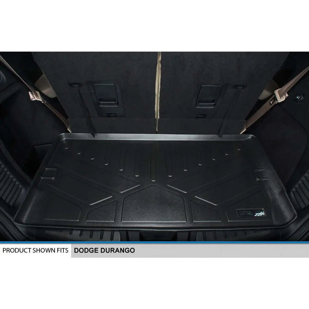 Smart Trim™ Custom Fit Floor Liners For 2013-16 Durango with 1st Row Dual Floor Hooks & 2nd Row Bench Seat Smartliner USA
