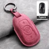 Cross Border Compatible Highquality Leather Key Cover with Keychain for Buick Envision LaCrosse Regal Wholesale From Factory Gm Service Guy