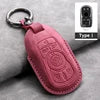 Cross Border Compatible Highquality Leather Key Cover with Keychain for Buick Envision LaCrosse Regal Wholesale From Factory Gm Service Guy