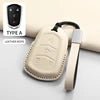 Gm Service Guy high-quality PU leather car key fob cover for Cadillac ATS, CTS, CT4, CT5, CT6, XTS, XT5 models, factory style.