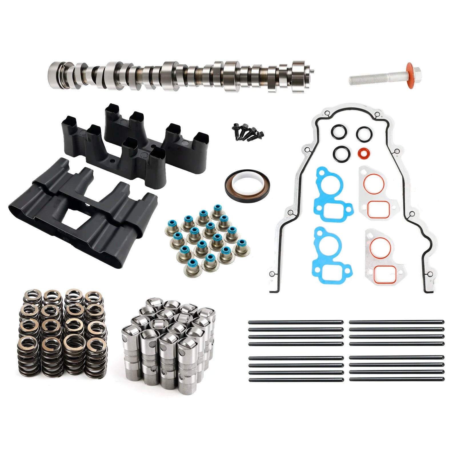 Sloppy Mechanics Stage 2 Camshaft Kit for Chevrolet GMC SS2 LS1 4.8 5.3 5.7 6.0 6.2 LS Cam LQ4 LM7 Gm Service Guy