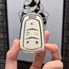 Gm Service Guy Cadillac keycase and keychain for XT5, XT4, XT6, CT5, CT6, XTS, Shell ATSL car key bag with keyring attachment
