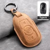 Cross Border Compatible Highquality Leather Key Cover with Keychain for Buick Envision LaCrosse Regal Wholesale From Factory Gm Service Guy
