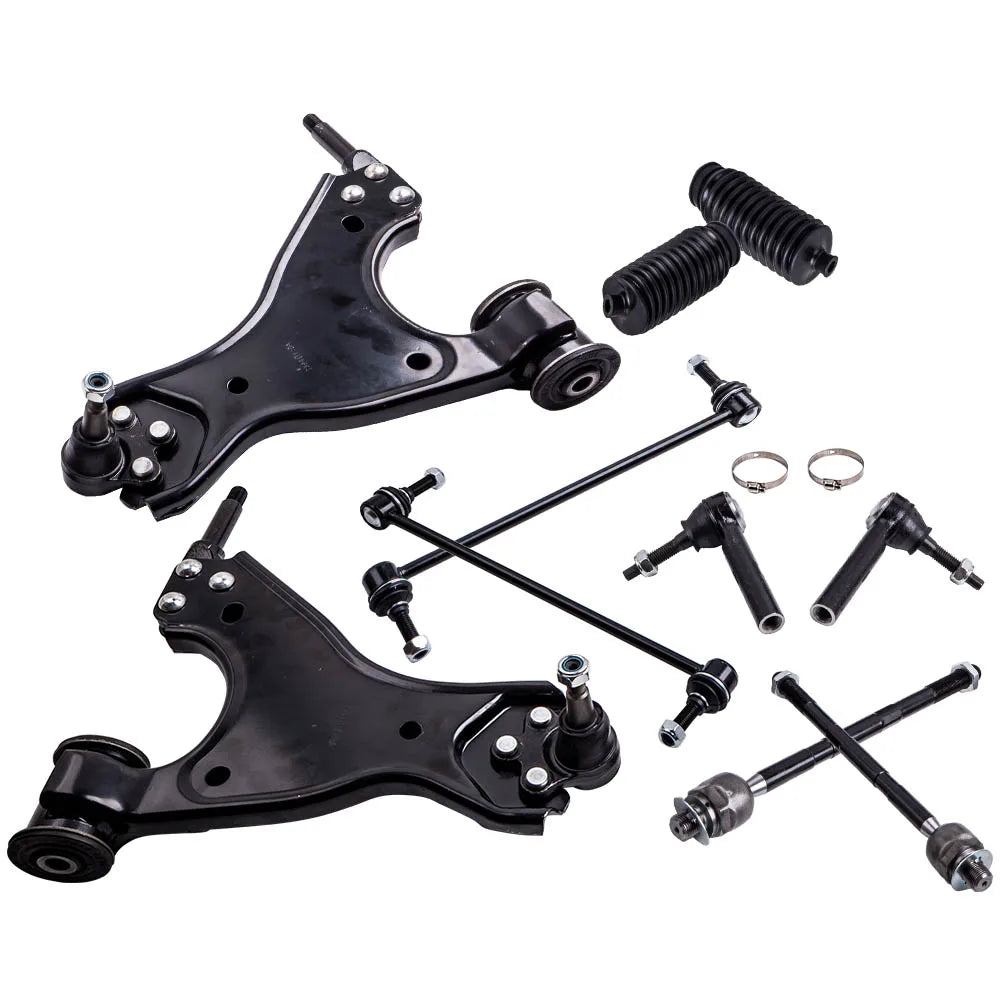 Suspension Kit Front Control Arms Ball Joints Tie Rod Ends for BUICK ENCLAVE Gm Service Guy