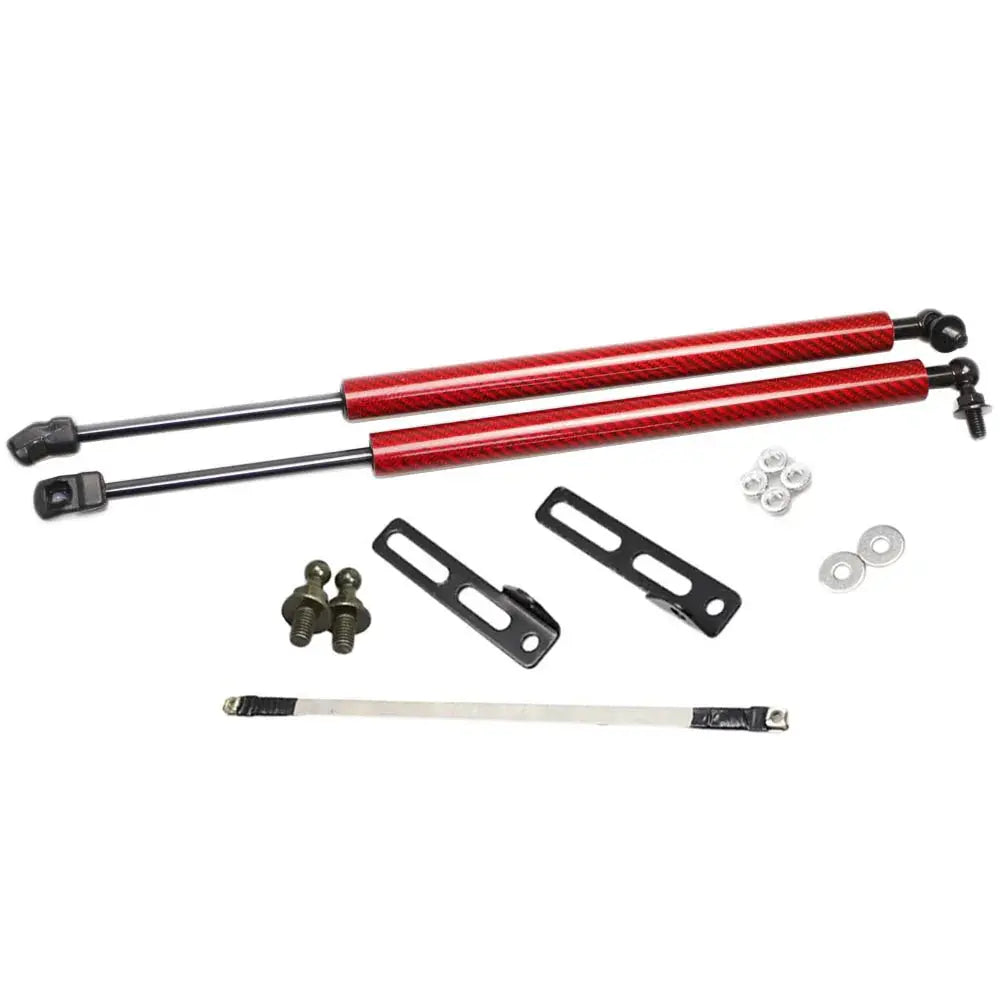 Hood Struts For Peugeot 308 II T9 2013-2021 Front Bonnet Modify Gas Spring Prop Lift Support Carbon Fiber Damper Piston Rods Bar Gm Service Guy
