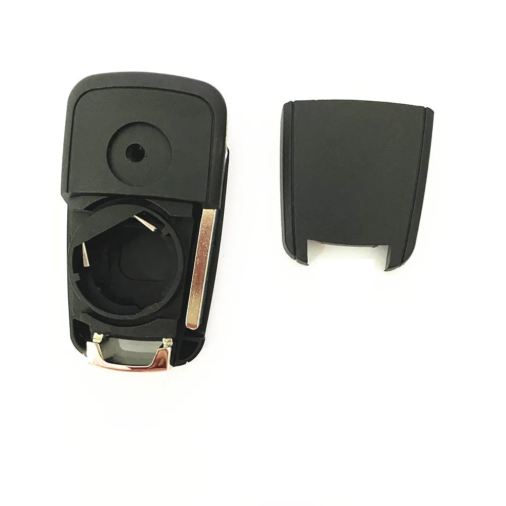 GM Service Guy 2-button flip folding car key shell case for Opel Vauxhall Astra Zafira Cruze Buick remote key cover.