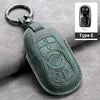 Cross Border Compatible Highquality Leather Key Cover with Keychain for Buick Envision LaCrosse Regal Wholesale From Factory Gm Service Guy