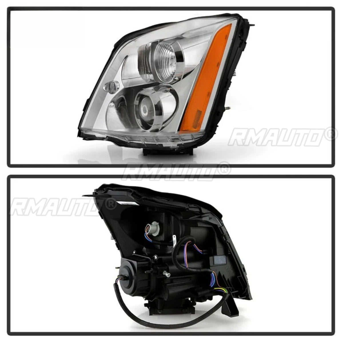 Left Right Lamp LED Daytime Light Front LED Headlamp Assembly Wide Light For Cadillac DTS 2006-2011 20861482 GM2502275 Gm Service Guy
