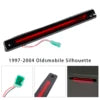 Gm Service Guy 3rd brake light for Buick, Chevy, Oldsmobile, Pontiac, Saturn van, showcasing the red LED light assembly.