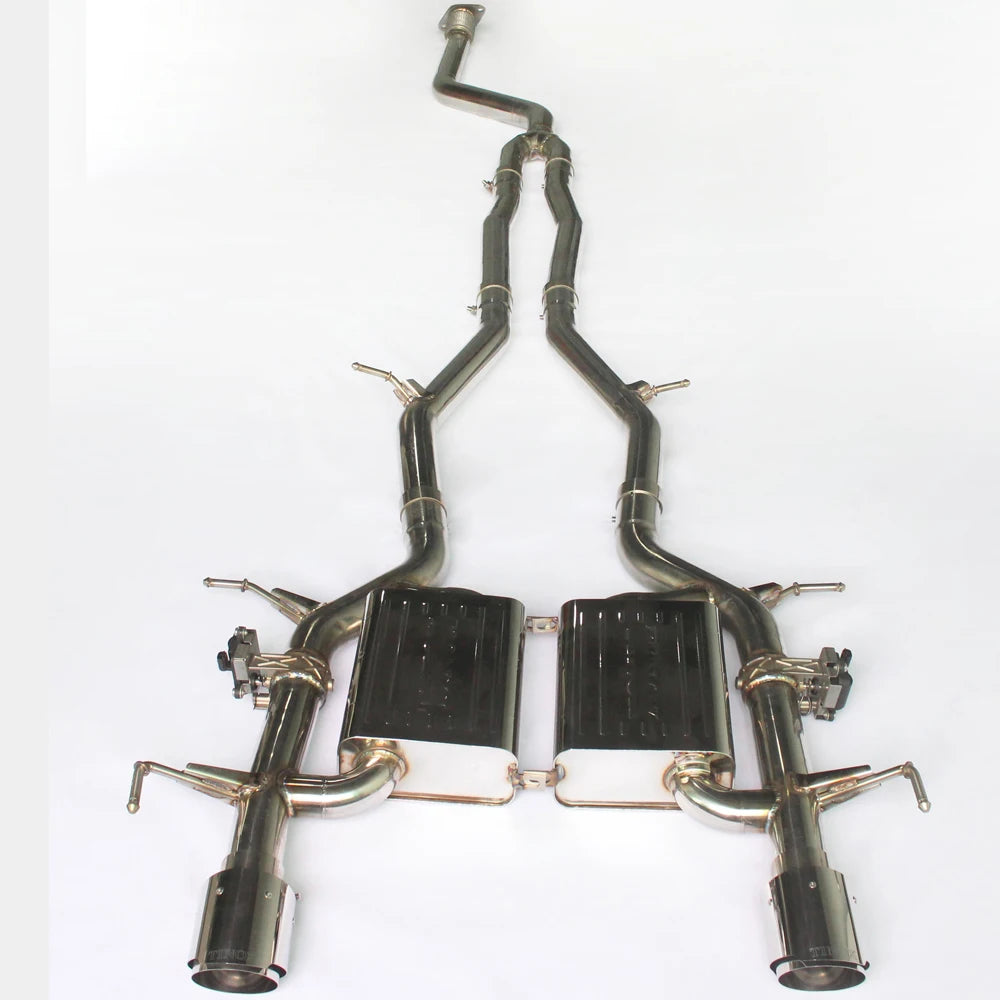OBM High Performance Ss304 Catback for BENTLEY for Cadillac CT5/CT6/XT4/XT5/XT6/GT4/CT4-V/CT5-V/ATS with Muffler Valve System Gm Service Guy