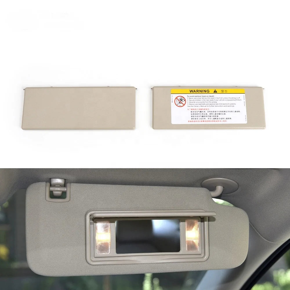 For Buick Chevrolet Car Interior Makeup Mirror Cover Auto Sun-Shading Visor Mirrors Cover for Regal Ankoway  Lacrosse Excelle Gm Service Guy
