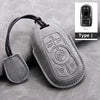 Cross Border Compatible Highquality Leather Key Cover with Keychain for Buick Envision LaCrosse Regal Wholesale From Factory Gm Service Guy
