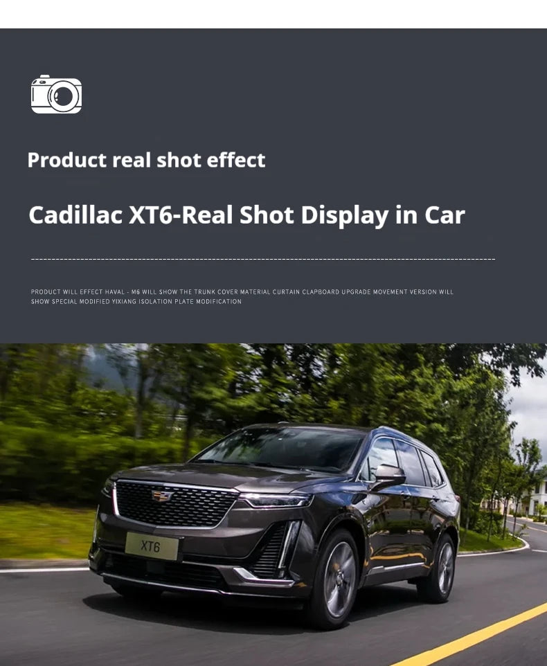 Retractable Trunk Cargo Cover for Cadillac XT6 2020 2021 2022 2023 Auto Tail Box Custom Special Interior Accessories Gm Service Guy