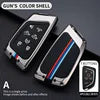 Zinc Alloy Silica Gel Car Key Case Cover Shell for Corvette C8 Coupe Chevrolet C7 ZR1 Z06 Key Rings Keychain Bag Accessories Gm Service Guy