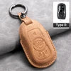 Cross Border Compatible Highquality Leather Key Cover with Keychain for Buick Envision LaCrosse Regal Wholesale From Factory Gm Service Guy