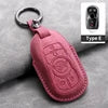 Cross Border Compatible Highquality Leather Key Cover with Keychain for Buick Envision LaCrosse Regal Wholesale From Factory Gm Service Guy
