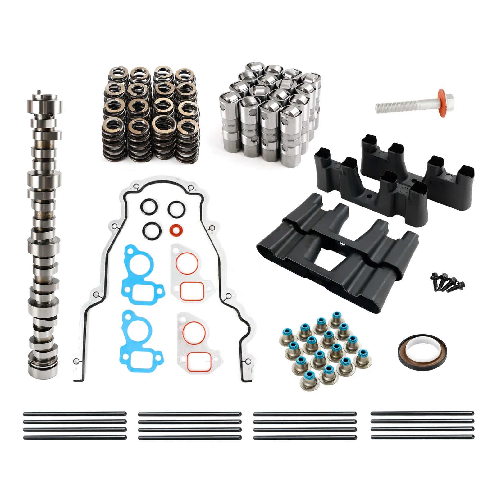 Sloppy Mechanics Stage 2 Camshaft Kit for Chevrolet GMC SS2 LS1 4.8 5.3 5.7 6.0 6.2 LS Cam LQ4 LM7 Gm Service Guy