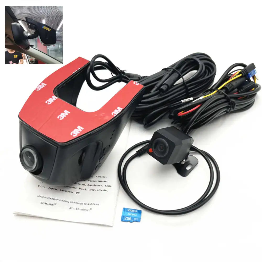 Dual Lens 4K Car Recorder Camera Black Box Dashcam with 1-Year Warranty Gm Service Guy