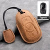 Cross Border Compatible Highquality Leather Key Cover with Keychain for Buick Envision LaCrosse Regal Wholesale From Factory Gm Service Guy