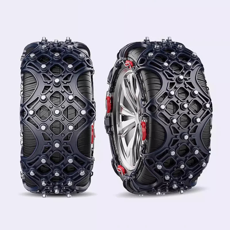 Winter Hot Selling Full Wrap Bull Tendon Vehicle Mud Sandy Snow Tire Chains Anti Skid Snow Chains for 165~275 Car Tires Gm Service Guy