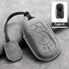 Cross Border Compatible Highquality Leather Key Cover with Keychain for Buick Envision LaCrosse Regal Wholesale From Factory Gm Service Guy