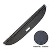 Gm Service Guy retractable trunk cargo cover for Cadillac XT4 2018-2024 interior accessory, shown in retracted position.