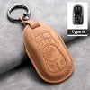 Cross Border Compatible Highquality Leather Key Cover with Keychain for Buick Envision LaCrosse Regal Wholesale From Factory Gm Service Guy
