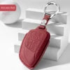 7-Button Leather Car Key Fob Case: Shock-Resistant and Wear-Resistant, Suitable for Buick Envision Plus Gm Service Guy