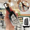 Zinc Alloy Silica Gel Car Key Case Cover Shell for Cadillac XT5 XT4 XT6 CT5 CT6 CT4 XTS ATSL SRX Key Ring Keychain Accessories Gm Service Guy
