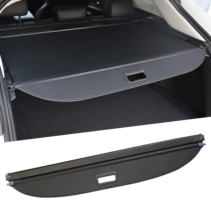 Cadillac XT4 2018-2024 retractable trunk cargo cover, Gm Service Guy interior accessory, installed in vehicle cargo area