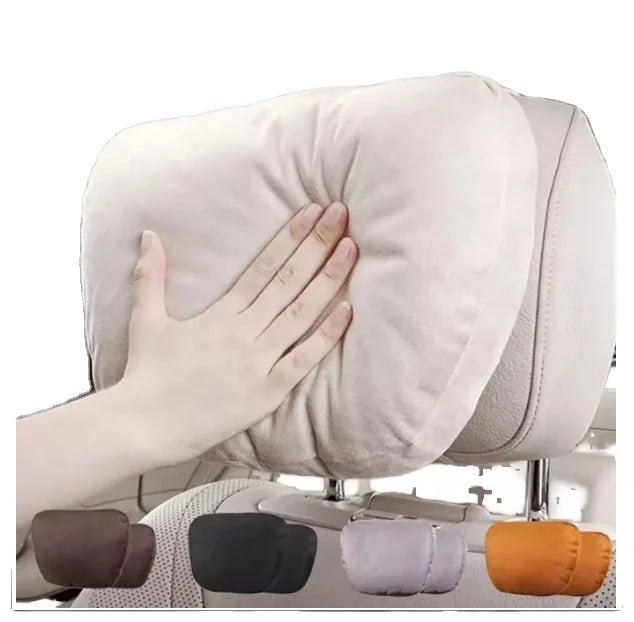 Maybach S Class Luxury Fur Ventilation Neck Pillow Soft Car Headrest Seat Waist Cushion Backrest Chevrolet Lexus Civic Sports Gm Service Guy