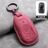 Cross Border Compatible Highquality Leather Key Cover with Keychain for Buick Envision LaCrosse Regal Wholesale From Factory Gm Service Guy