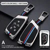 Zinc Alloy Silica Gel Car Key Case Cover Shell for Corvette C8 Coupe Chevrolet C7 ZR1 Z06 Key Rings Keychain Bag Accessories Gm Service Guy