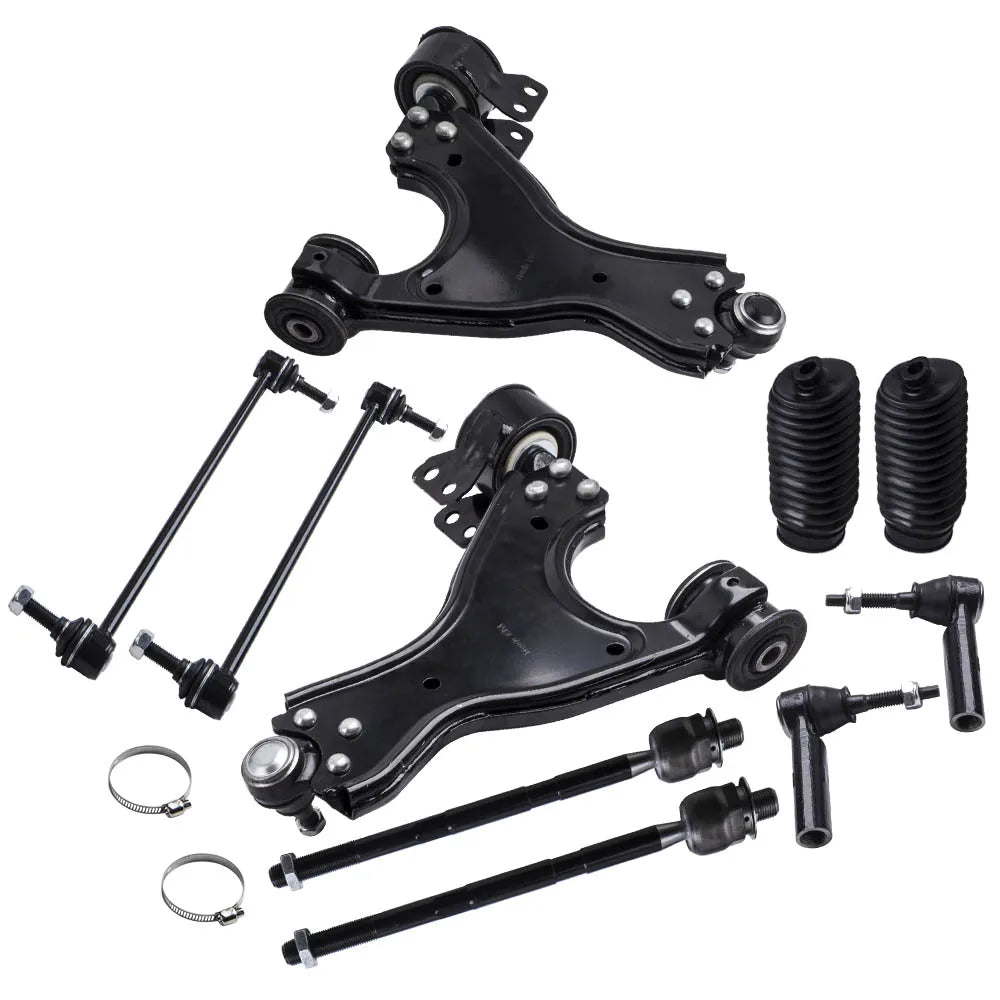 Maxpeedingrods Front Suspension Kits Control Arms Ball Joints Tie Rod Ends for GMC Acadia 07-15 Gm Service Guy