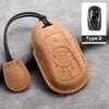 Cross Border Compatible Highquality Leather Key Cover with Keychain for Buick Envision LaCrosse Regal Wholesale From Factory Gm Service Guy