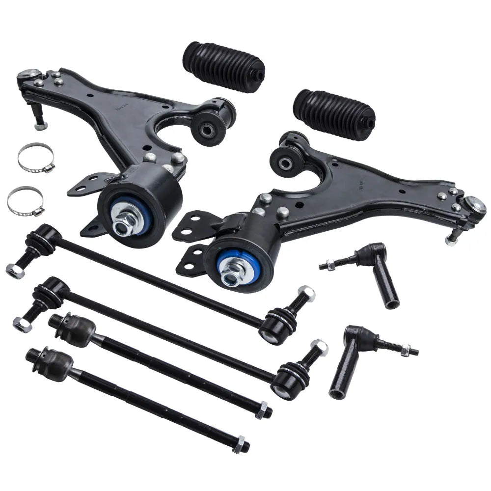 Maxpeedingrods Front Suspension Kits Control Arms Ball Joints Tie Rod Ends for GMC Acadia 07-15 Gm Service Guy