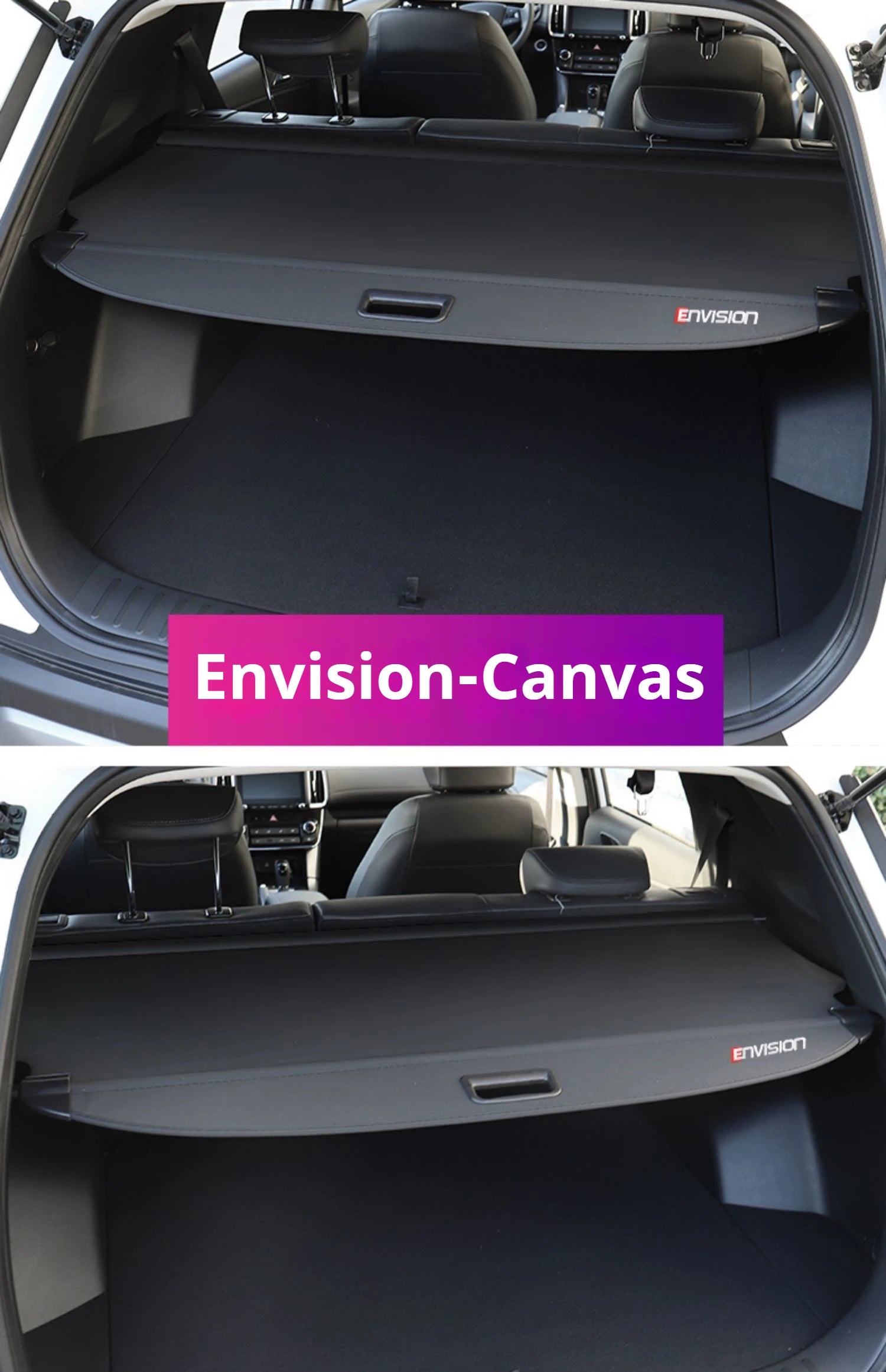Retractable trunk cargo cover for Buick Envision, Envision Plus, Excelle GX, Velite 6, and GL6 by Gm Service Guy, in three materials