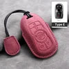 Cross Border Compatible Highquality Leather Key Cover with Keychain for Buick Envision LaCrosse Regal Wholesale From Factory Gm Service Guy