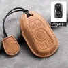 Cross Border Compatible Highquality Leather Key Cover with Keychain for Buick Envision LaCrosse Regal Wholesale From Factory Gm Service Guy