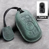 Cross Border Compatible Highquality Leather Key Cover with Keychain for Buick Envision LaCrosse Regal Wholesale From Factory Gm Service Guy