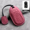 Cross Border Compatible Highquality Leather Key Cover with Keychain for Buick Envision LaCrosse Regal Wholesale From Factory Gm Service Guy