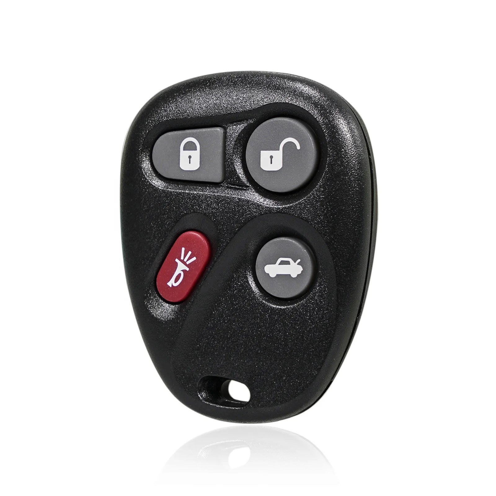 GM Service Guy 4-button car key fob remote for Buick Lesabre, Chevrolet Astro, GMC Envoy, 1996-2005, keyless entry.